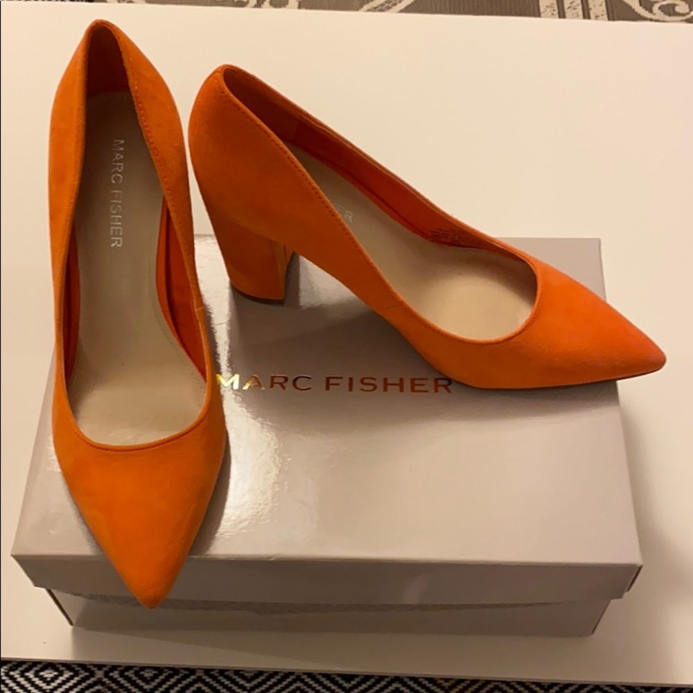 Mark Fisher Gildy in Orange Suede